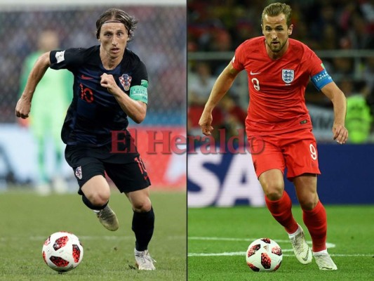 Luca Modrick y Harry Kane tendrán un duelo de poder a poder este miércoles. Foto:AFP