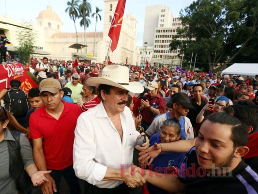 FOTOS: Así conmemoró Libre los 10 años del golpe de Estado