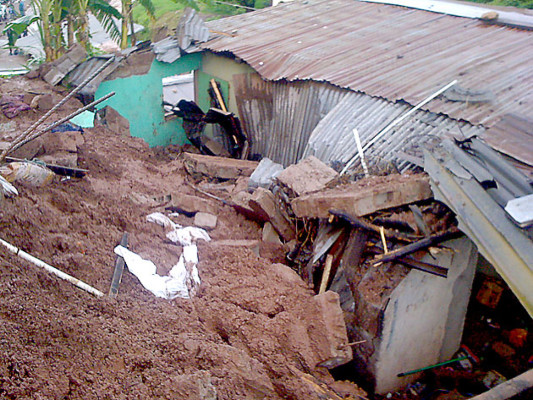 Dos mujeres, las primeras víctimas mortales de las lluvias en Honduras
