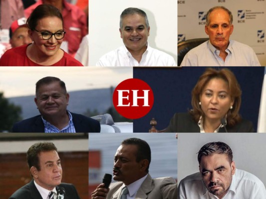 Los rostros de los candidatos que buscan la presidencia de Honduras (FOTOS)