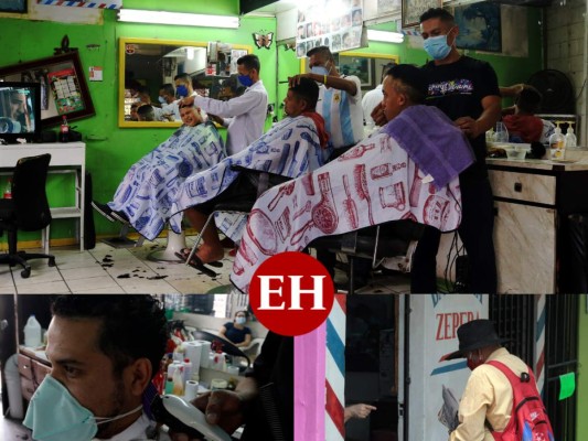 FOTOS: Así operan barberías de la capital en prueba piloto de apertura inteligente