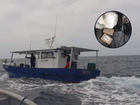 Interceptan embarcación con droga y capturan a tres implicados en Brus Laguna