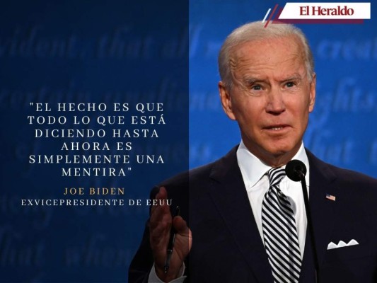 '¿Quieres callarte?': las explosivas frases de Biden contra Trump