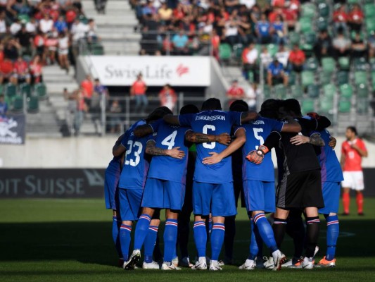 La selección de Islandia no ha tenido buena suerte en la Liga de Naciones de la EUFA. Foto:AFP