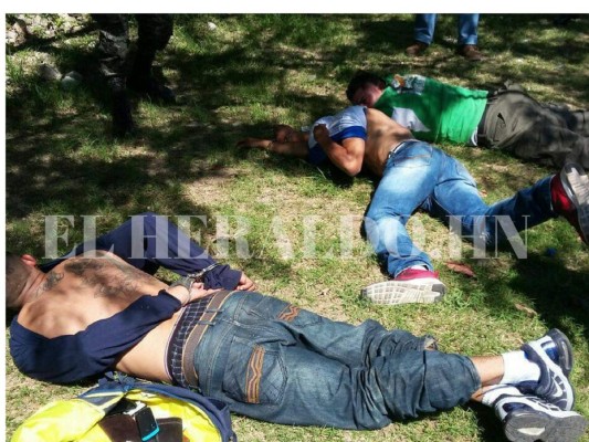 Capturan a 'Los veloces' cuando atracaban rapidito en Tegucigalpa