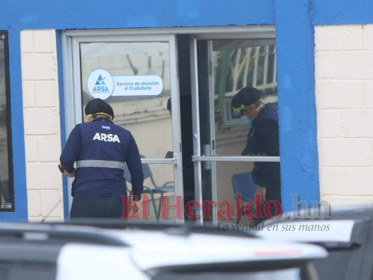 MP inspecciona Arsa en busca de documentos por el caso de hospitales móviles