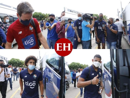 Encabezados por su técnico, Thomas Christiansen y sus principales figuras, la selección de Panamá arribó este miércoles a San Pedro Sula para comenzar a preparar en suelo catracho el duelo del próximo viernes ante Honduras en el estadio Olímpico. A continuación te invitamos a repasar las mejores imágenes del arribo de la Marea Roja. Fotos: Neptalí Romero | EL HERALDO