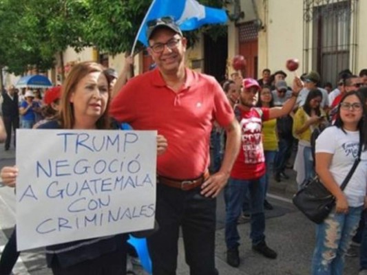 Guatemaltecos rechazan acuerdo migratorio con Estados Unidos