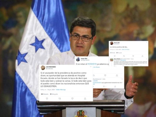 Así reacciona la oposición tras contagio de covid-19 de JOH