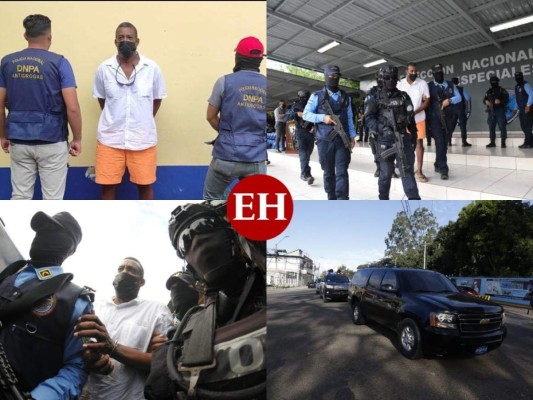 Con un fuerte resguardo policial: así fue la extradición de Michael Dixon Rivers