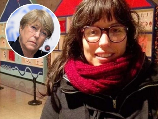 Detienen a hija de expresidenta chilena Bachelet en medio de una protesta