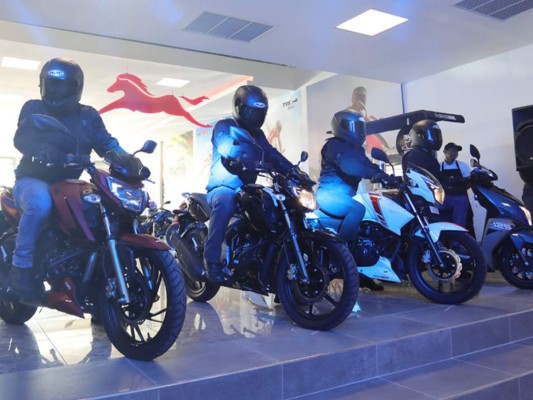 TVS Motor Company establece una alianza estratégica con Motomundo en Honduras