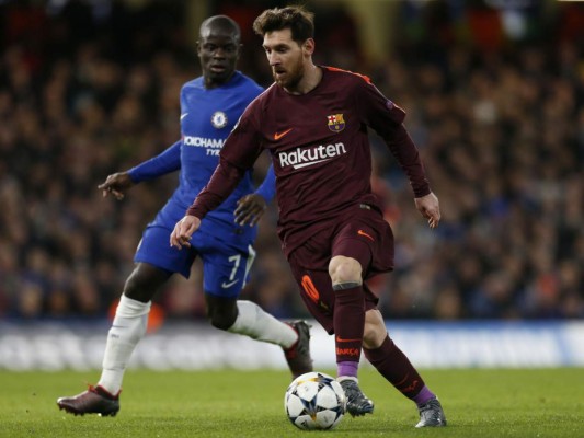 Champions League: Chelsea empata 1 - 1 a Barcelona en el Stamford Bridge