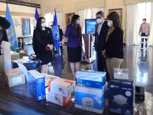 Honduras recibe donación de mascarillas e insumos para atender covid-19