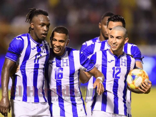 La Selección de Honduras terminó el segundo semestre de este 2019 con números en verde. Foto: EL HERALDO.