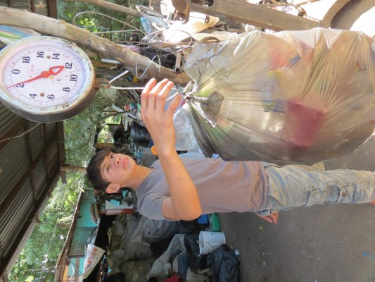 Comayagua incursiona en el reciclaje