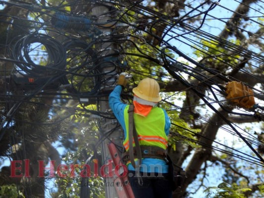 Zonas de la capital y Puerto Cortés que no tendrán energía eléctrica este lunes 10 de junio