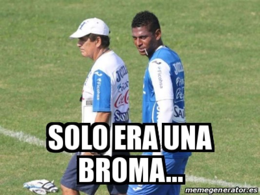 Los mejores memes del regreso de Costly a la Selección de Honduras