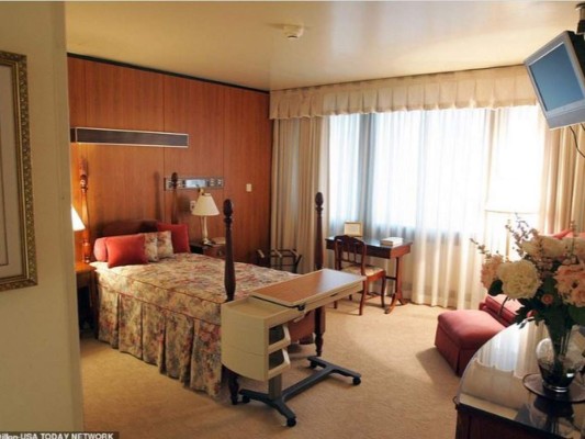 Fitran fotos de la suit presidencial donde Trump se recupera del covid-19