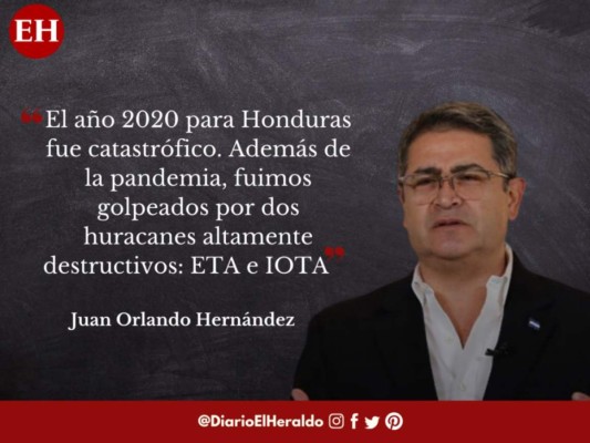 Las frases del presidente Juan Orlando Hernández en su discurso en la ONU