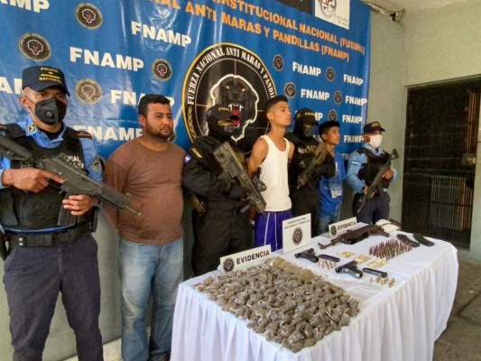 Capturan a 'El Payaso', 'El Gordo', y 'El Craizy', supuestos sicarios de la MS-13