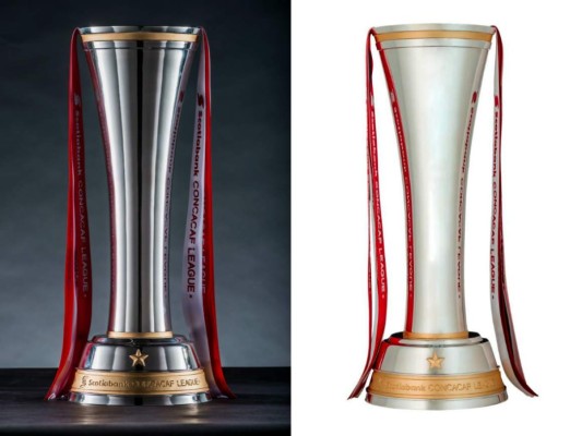 Así es el trofeo de la Liga Concacaf Scotiabank por el que pelea Olimpia