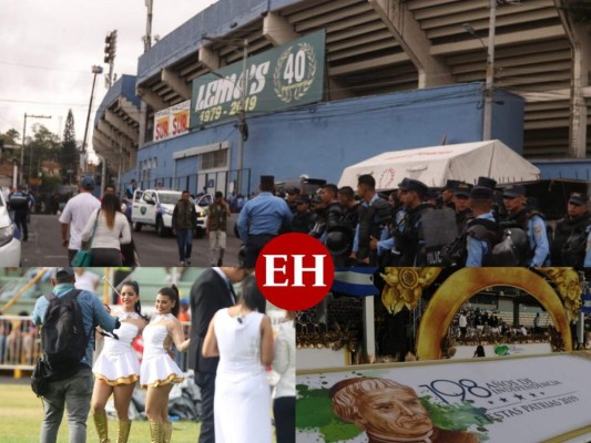 El ambiente que se vive en los desfiles patrios en la capital de Honduras