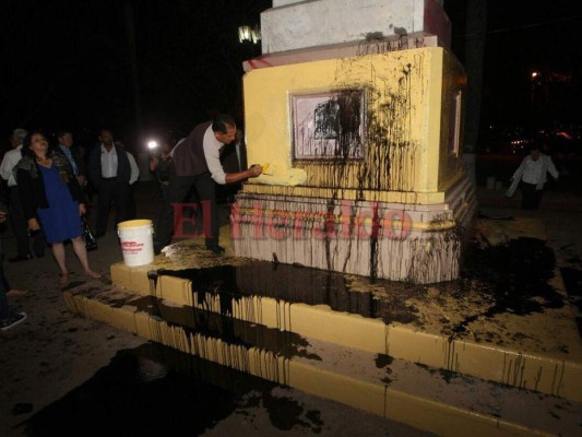 Actos vandálicos retrasaron celebración del 116 aniversario del Partido Nacional