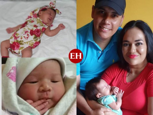 Las tiernas fotos de Helena, la bebé de Brenda Moncada y Fernando Maldonado