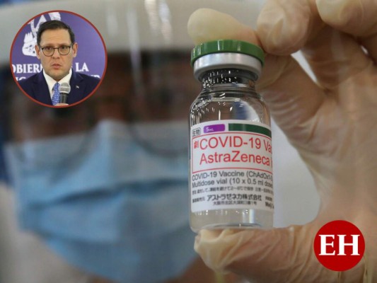 Canciller Rosales: México donará 154,100 dosis de vacuna AstraZeneca a Honduras