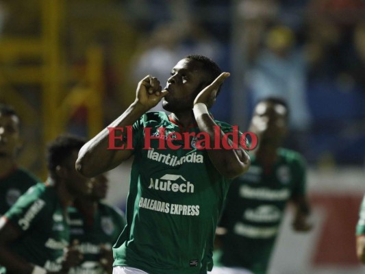 Marathón le ganó 1-0 al Real España en el primer partido de semifinales jugado en el estadio Morazán