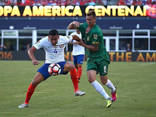 Chile logró un triunfo de último minuto ante Bolivia