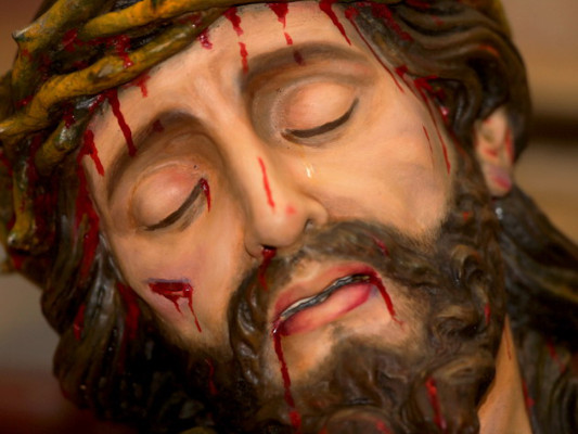 Fieles hondureños afirman que vieron imagen de Cristo llorar