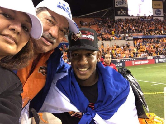 Así celebraron los hondureños del Houston Dynamo el título de la Us Open Cup