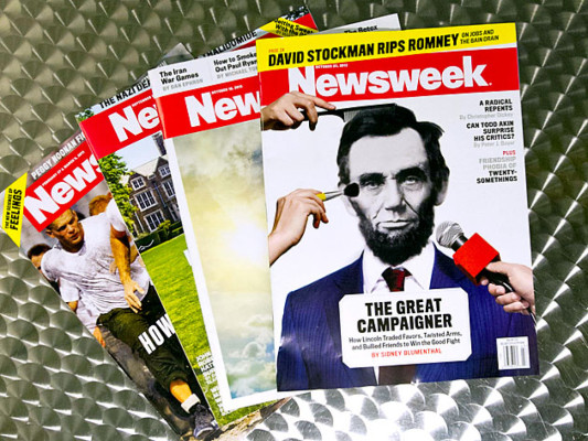 Revista Newsweek dejará de salir en papel a fines de 2012