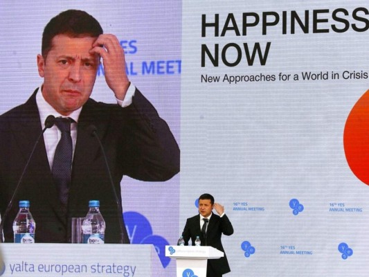 'Nadie puede presionarme', afirma presidente de Ucrania, 'ni Trump'