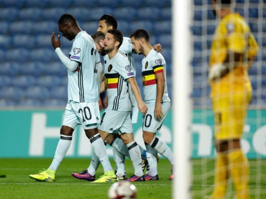 Bélgica se queda con el récord del gol más rápido en eliminatorias a un Mundial