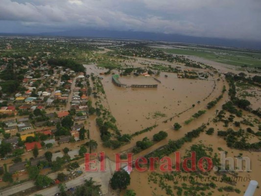 Las inundaciones son un problema grave en el país. Foto: El Heraldo