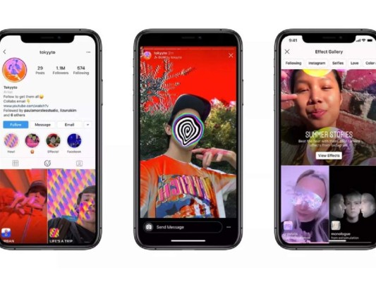 Instagram permite a usuarios crear filtros para sus historias