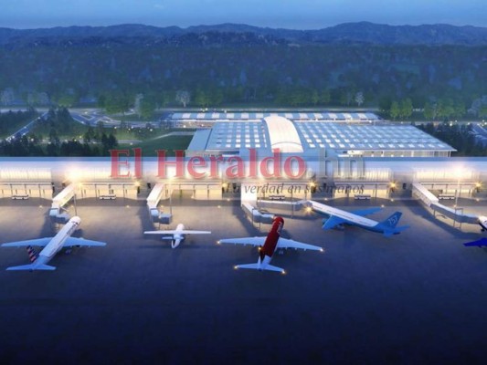 En un 68% avanza la construcción de la terminal de Palmerola