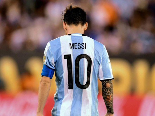 La amargura de Messi tras perder la Copa América Centenario