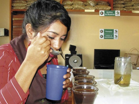 Concurrido concurso de café