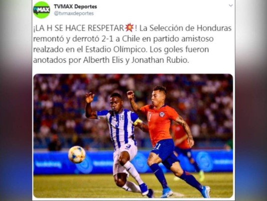 FOTOS: La reacción de la prensa internacional tras la victoria de Honduras ante Chile
