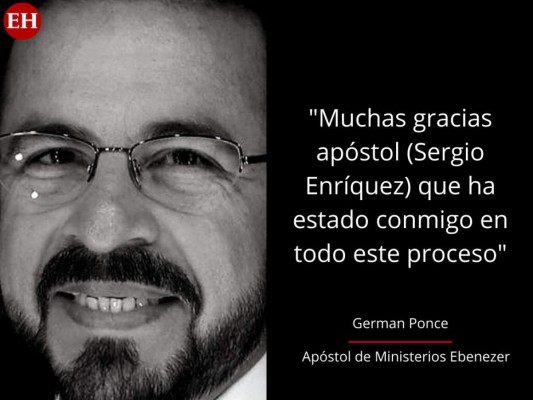 'Cuando me mire abrazadito, sepa que es mi esposa': las frases de German Ponce