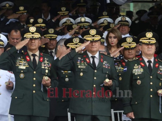 FOTOS: Así fue la ceremonia de ascensos de las Fuerzas Armadas