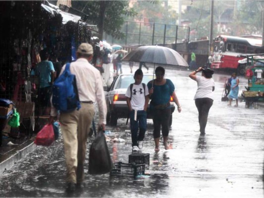 Fuertes lluvias se pronostican en Honduras para este fin de semana