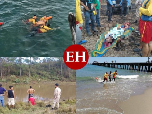 Semana Santa 2021 deja 10 ahogados y 70 rescates en Honduras