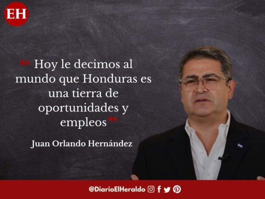 'Estamos construyendo el centro logístico de América': Presidente Hernández sobre Palmerola