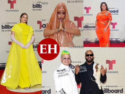 Latin Billboard 2021: Las estrellas que desentonaron en la alfombra roja