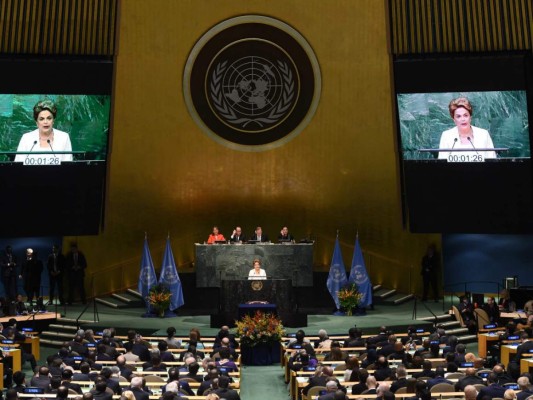 Rousseff afirma en la ONU que pueblo brasileño 'sabrá impedir cualquier retroceso'